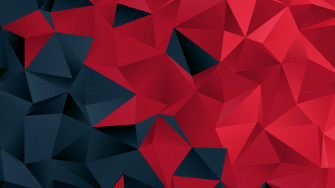 Abstract Geometry Dark Digital Art Black Polygon HD Wallpaper
