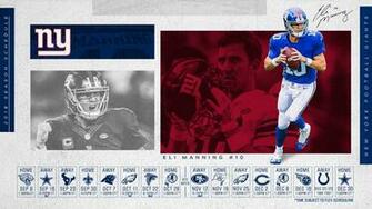 Giants Schedule New York