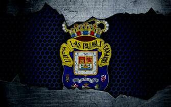 Wallpaper Las Palmas Fc 4k La Liga Football Emblem