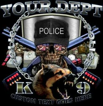 Police K Law Enforcement Shirt