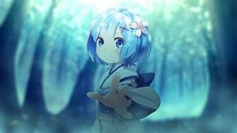 Rem Re Zero HD Wallpaper Background Image