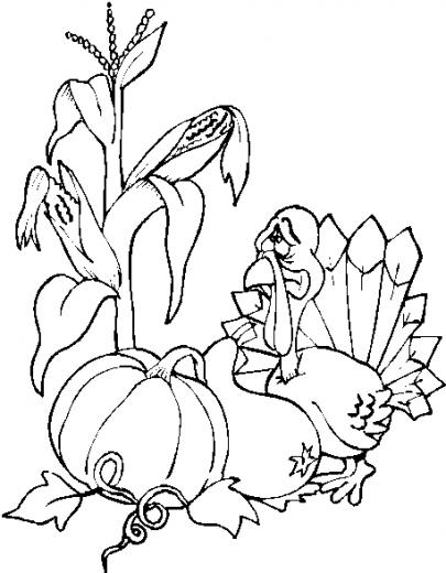 Precious Moments Thanksgiving Coloring S