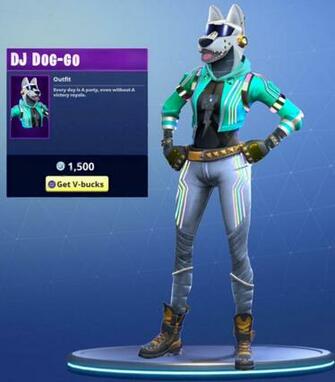 Dj Dog Go My Female Turn On The Yonder Skin Fortnite