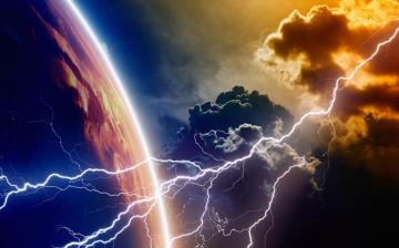 Photos Surface Of Planets Lightning Bolts Space