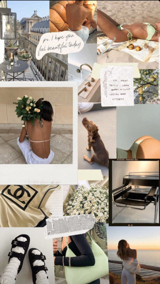 Wallpaper Mood Board Fashion Beauty Photoshoot Aesthetic