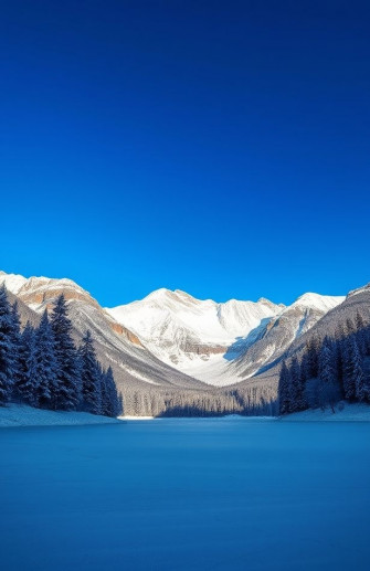 Winter Mountain Wallpaper
