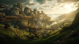 A Dystopian Future Desktop Wallpaper By Artfulbits
