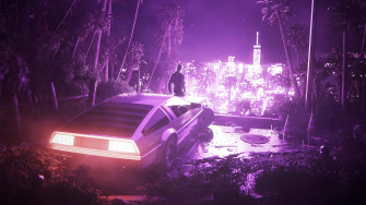 Delorean 4k Wallpaper
