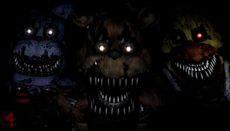 Fnaf Wallpaper Nightmare F B C By Peterpack