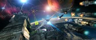Space Battle Wallpaper