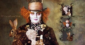 Johnny Depp Mad Hatter Wallpaper By