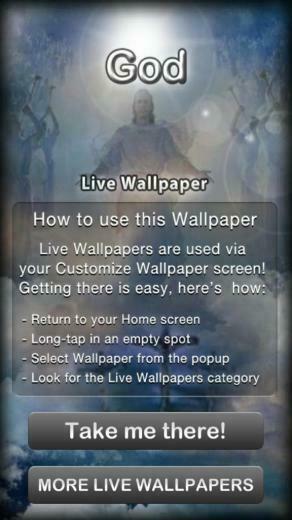 God Live Wallpaper For Android