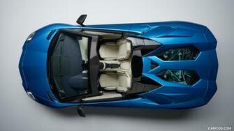 Lamborghini Aventador S Roadster Top HD Wallpaper