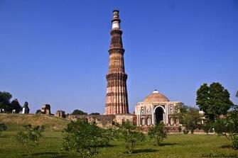 Qutub Minar New Delhi India Wallpaper Baltana