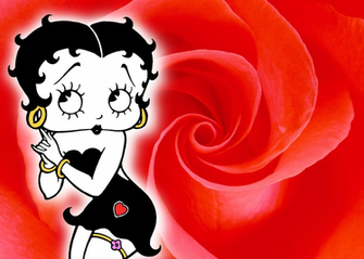 Black Betty Boop HD Wallpaper