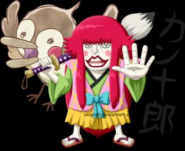 One Piece Chibi Kanjuro Manga