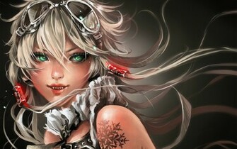 Sci Fi Tattoo Girl Art Urban Cyber Punk Dark Horror Vampire Wallpaper