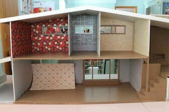 With Four Of The Five Rooms Wallpapered All That Remained Is Large