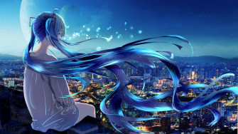 Anime Girl Sad Alone Wallpaper