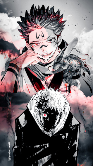 Itadori X Sukuna Wallpaper Second Version By Projectwo1f