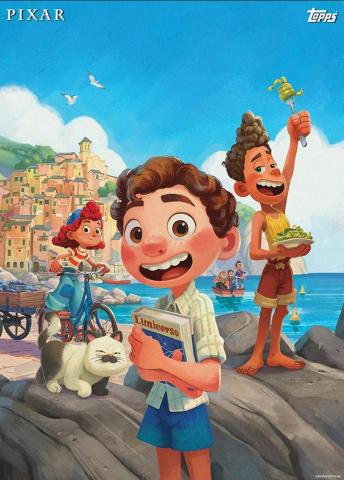 Luca Disney Pixar Poster Topps Collectables By
