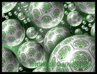 Celtic Fc Football Space Wall By Sookie Sookiesooker