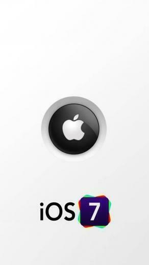 Ios Logo With Pink Background Wallpaper iPhone