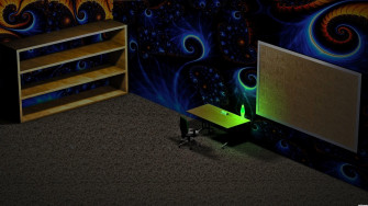 Empty Bookshelf Wallpaper HD Baltana