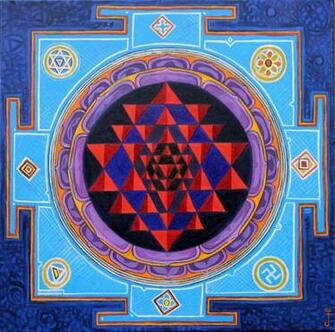 Wallpaper Sri Yantra High Resolution Meaning
