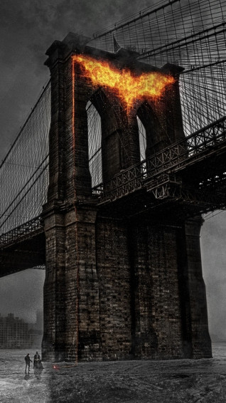 The Dark Knight Rises Phone Wallpaper
