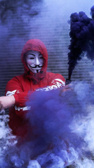 Hacker Mask Wallpaper