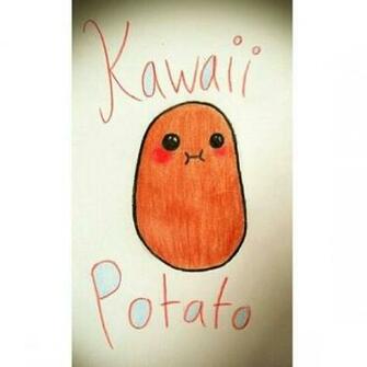 Kawaii Potato Desu By Tinartsu Chan