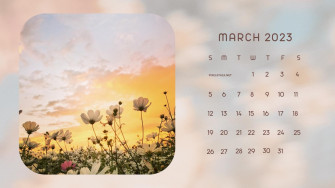 March Calendar Background For Desktop Net
