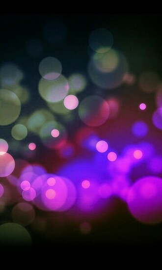 The Android Colorful Bubbles Wallpaper Scan