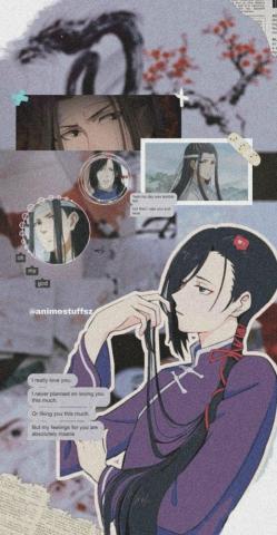 Yut Lung Lan Wangji Aesthetic Anime Wallpaper Boy