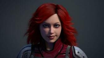 Wallpaper Amd Techno Demo Cryengine Tressfx Girl