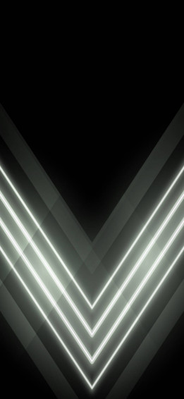 White Neon Aesthetic Picture Wallpaper