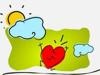 Cartoon Animated Love Ppt Background Background Templates