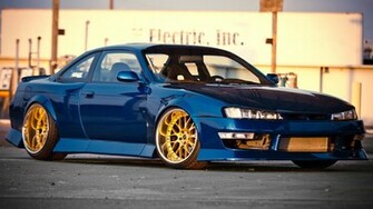 Nissan S14 Silvia Tuning Vehicles Cars Roads Wheels Rims Stance Color
