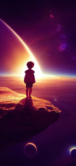 A Dream Of Universe iPhone Xs Max HD 4k Wallpaper Image