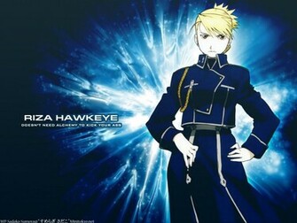 Rendered Beauty Riza Hawkeye Wallpaper