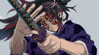 Kimetsu No Yaiba Kokushibo UHD 4k Wallpaper