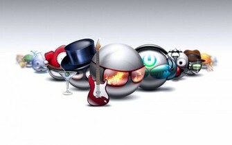 Rocking Smileys Wallpaper HD