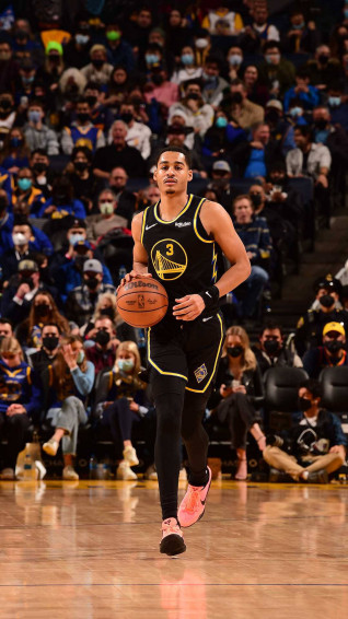 All Black Jordan Poole Wallpaper