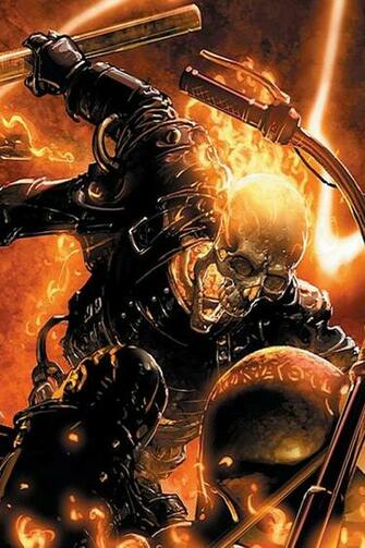iPhone Background Ghost Rider I4 From Category Cartoons Wallpaper For