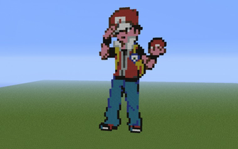 Pokemon Trainer Red Photo In Erbraciola28 Minecraft Profile Minebook