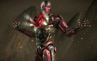 Wallpaper Red Cyborg Sector Mortal Kombat X Triborg Image For