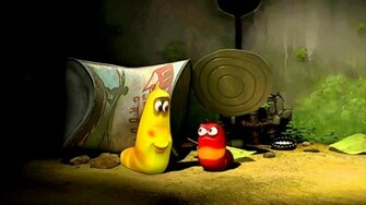 Larva Cartoon HD Desktop Wallpaper