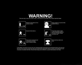 Warning Funny Wallpaper Desktop HD