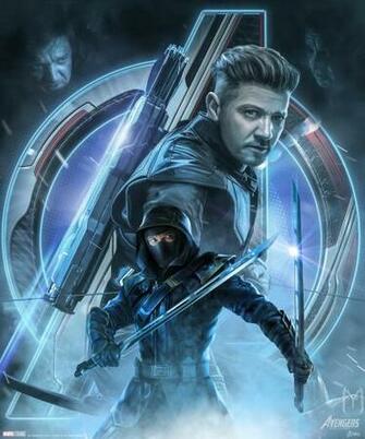 Avengers Endgame Ronin Hawkeye Poster Key Art Wallpaper HD Movies